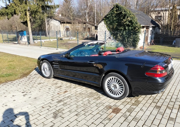 Mercedes-Benz SL cena 145000 przebieg: 187000, rok produkcji 2002 z Myszków małe 106